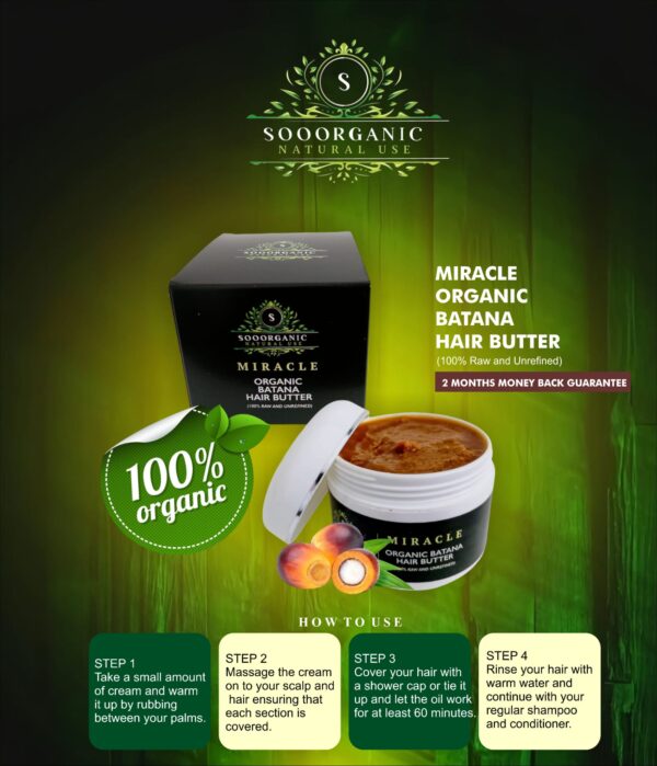 Organic Batana Hair Butter "Not cold-pressed" - Image 4